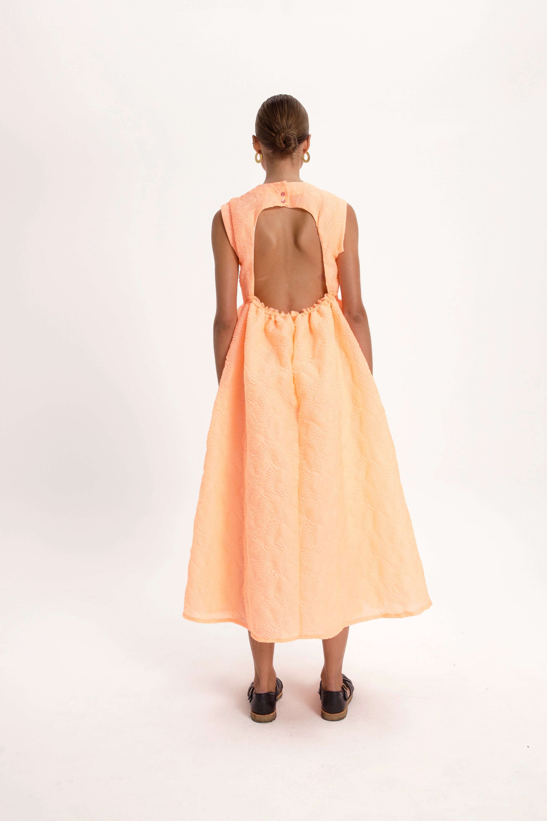 Thelma dress in Urchin Roe canvas